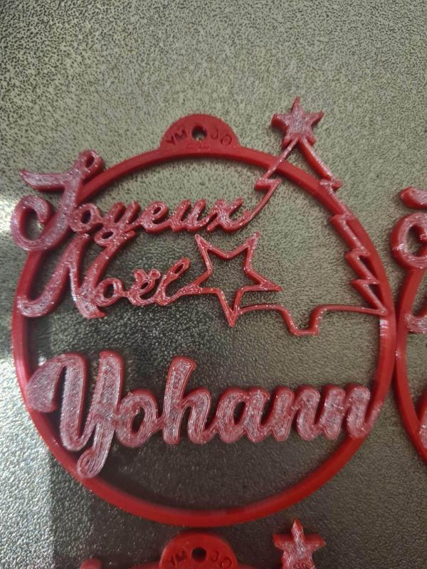 Personalized Christmas bauble