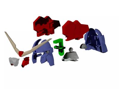Gundam sandrock custom parts