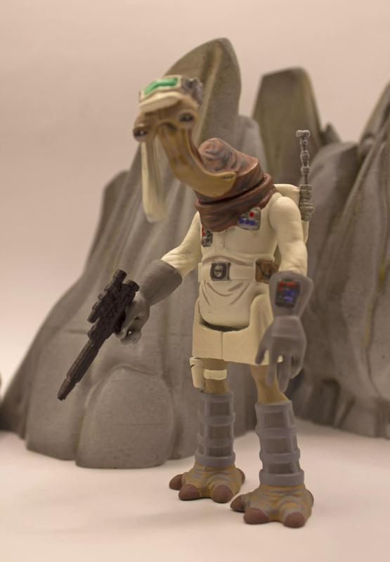 ithorian  HOTH soldier star wars 3 75 and 6 inch