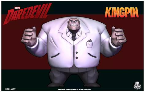 kingping miniature  stylized