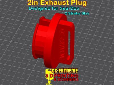Sea-Doo 2inch Exhaust Plug