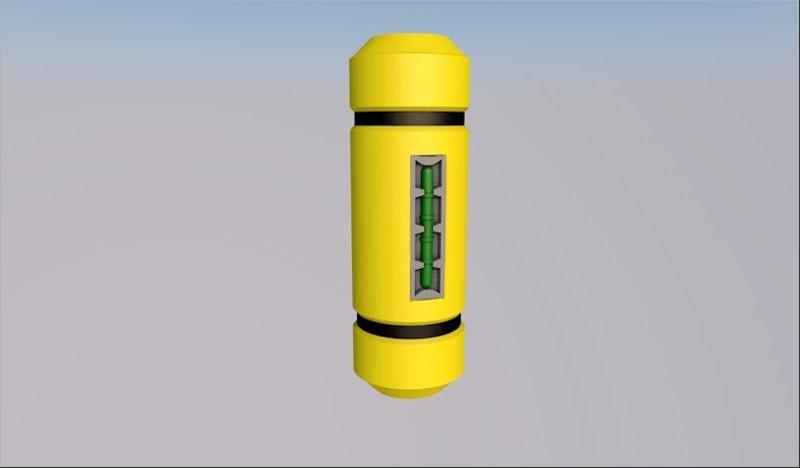 Monster Inc scream canister box