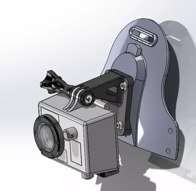 GoPro mount for PVS-21 NVG mount - BRACKET ONLY