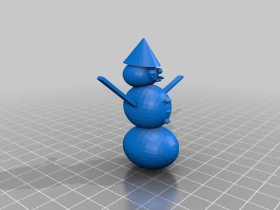 Diana-snowman (tall)