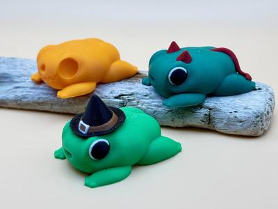 Tiny Butt Frog - Halloween Edition