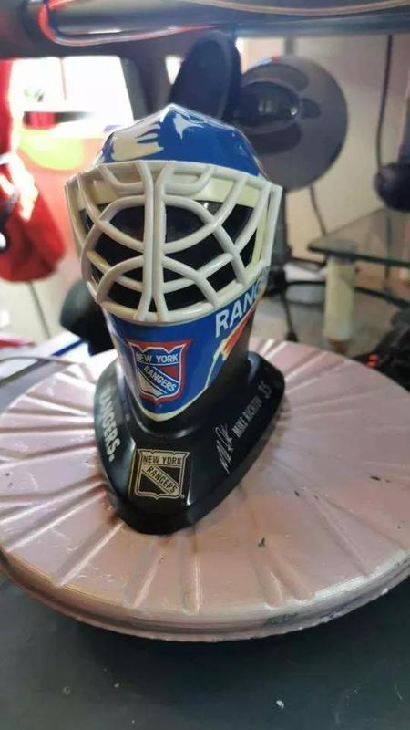 goalie mask mike richter 35
