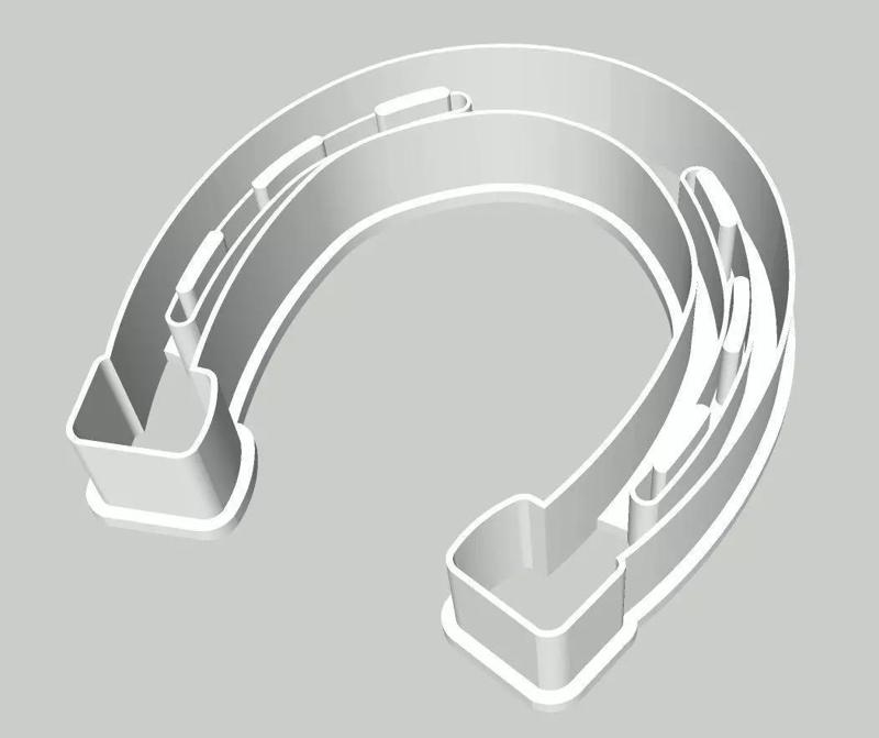 Horse Shoe Baking Cutter 3 inches