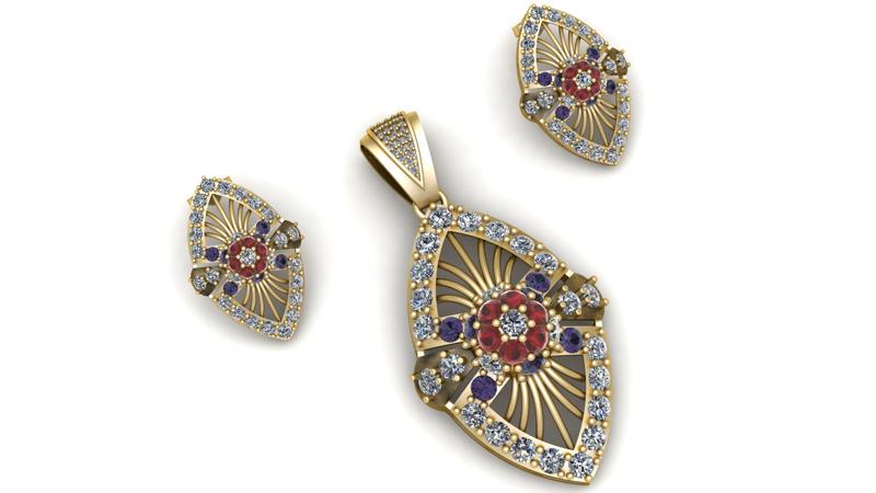 AMERICAN WEDDING LOCKET SET 3D PRINTABLE MODEL