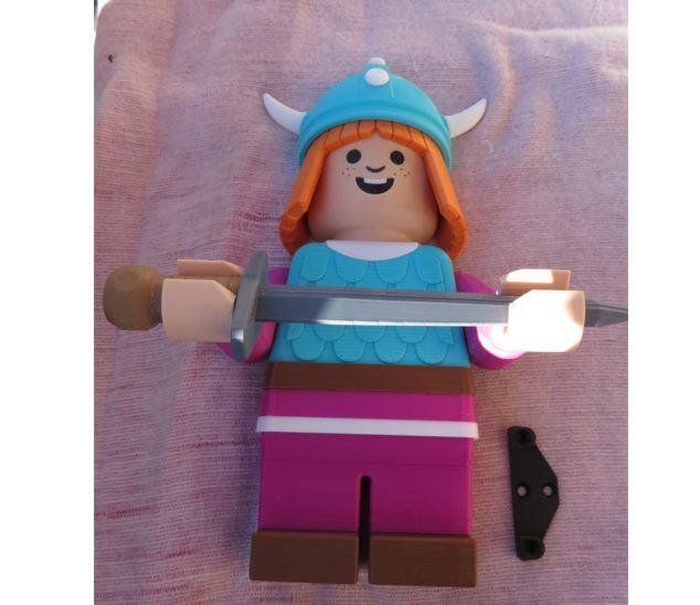 Wickie, Wikki9; Wiki; Wikky, a Man like Helmet, toilet paper holder