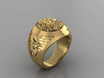 Lion Preciouses Ring