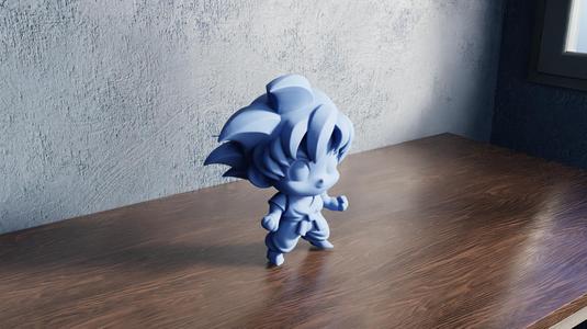 Chibi Goku – Mini Saiyan Warrior
