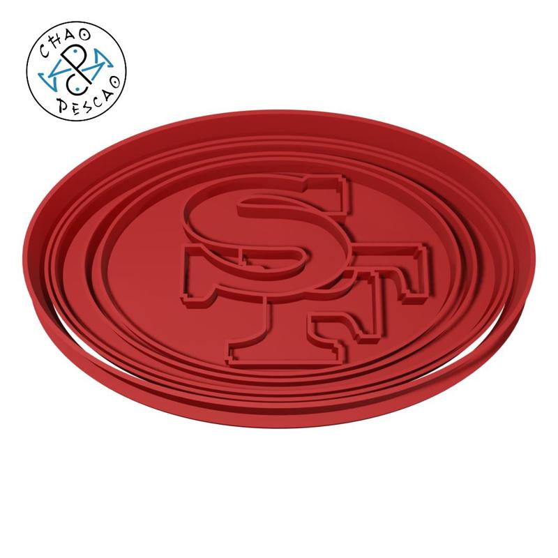San Francisco 49ers NFL - Cookie Cutter - Fondant - Polymer Clay