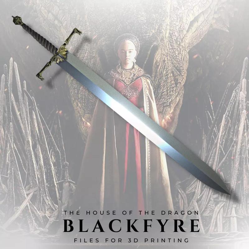 Blackfyre from The House of the Dragon