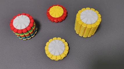 Ratchet Corn Fidget Toy