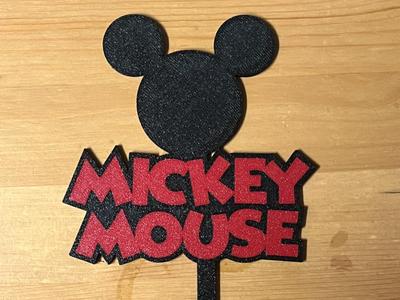 mickey mouse cake topper