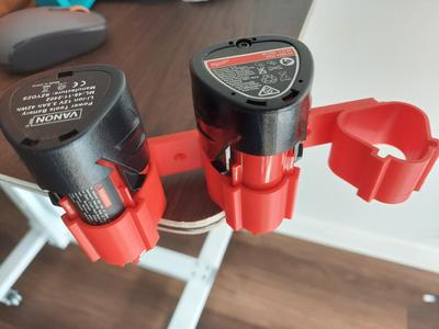 M12 Milwaukee Battery hanger V2