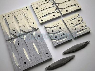 7-100 Gr GunJIG likeness Metal Jig Mold Packs