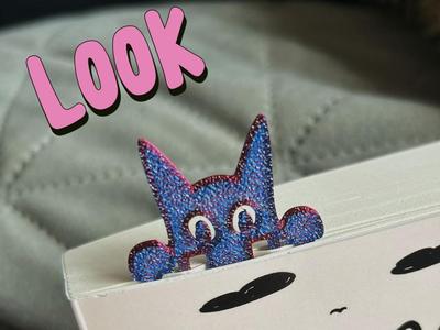 Cat Looking Bookmark