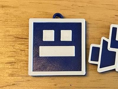 GD Cube Keychain