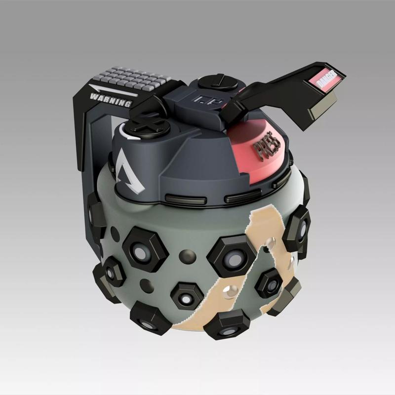 Apex Legends Octane frag grenade cosplay prop