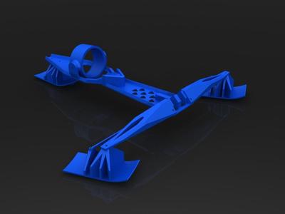 RC ducted fan Skier