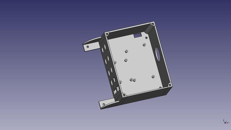 Custom Lulzbot Taz 5 Ramps 1.4 Enclosure