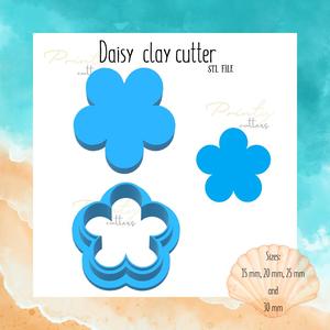 Daisy clay cutter | Sea animal clay cutter | Summer clay cutter | Polymer clay tool | Clay cutter | Cookie cutter