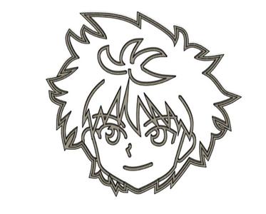 HXH Kirua Cookie cutter