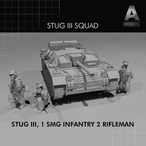 STUG 3 with  soldiers