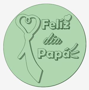 Happy daddy cookie cutter day