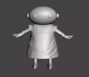 Zeno Dragon Ball 3D Model