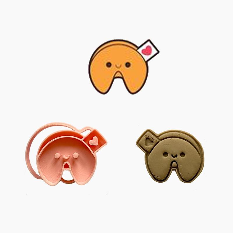 CNY- LUCKY COOKIE COOKIE CUTTER STAMP