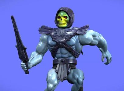 80s MOTU SKELLETOR FIGURE - 3D SCAN