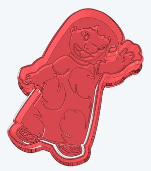 Lilo from Lilo and Stitch Cookie Cutter + Stamp
