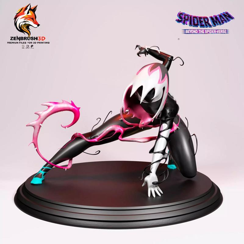 GWEN STACY SYMBIOTE - SPIDERMAN 3D PRINTING