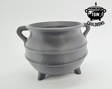 Classic Cauldron - Flat Bottom - No Supports