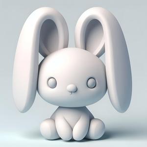 Floppy Eared Easter Bunny