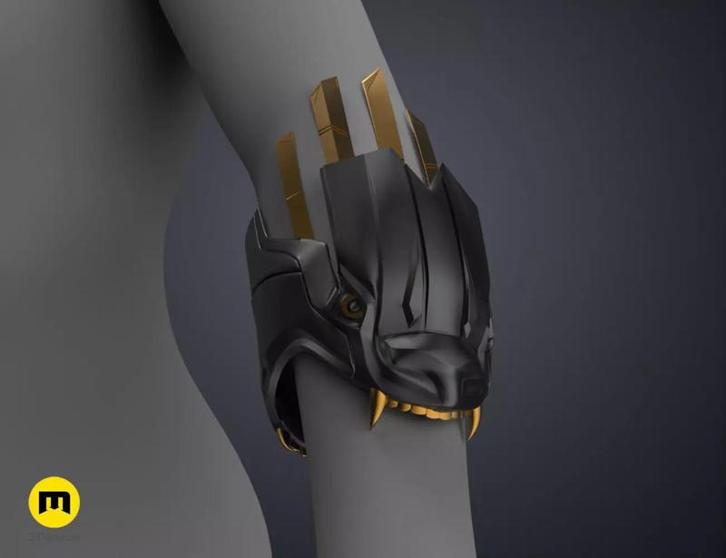 Shuris Vibranium Gauntlets - Wakanda Forever