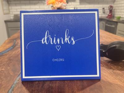 Drinks sign