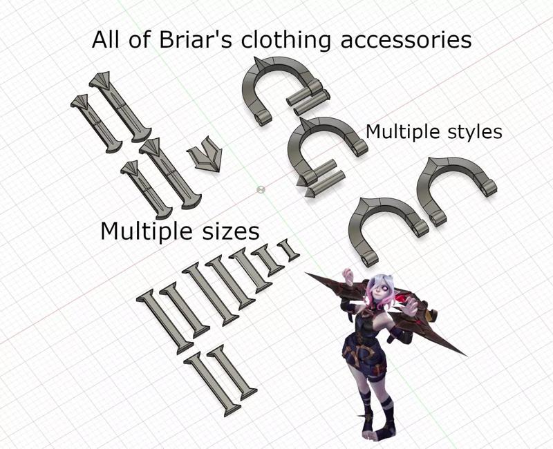 Briar Clothing Accessories League of Legends