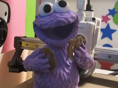 THE COOKIE MONSTER (Sesame Street)