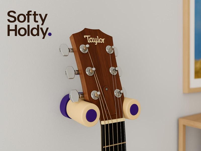 Softy Holdy – Acoustic Guitar Wall Mount