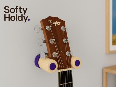 Softy Holdy – Acoustic Guitar Wall Mount