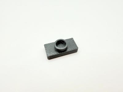 Brick - 1x2 plate with 1 hollow knobs