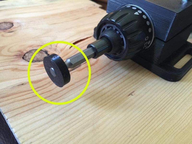 quarter inch hex driver bit adapter thingy