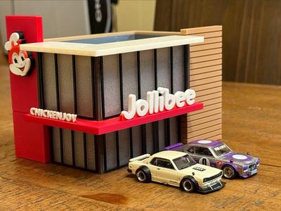 1:64 Jollibee Diorama
