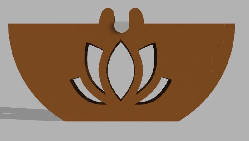 SPIRAL HOLDER - LOTUS