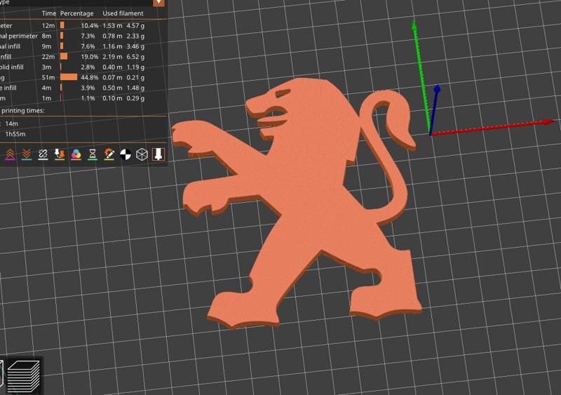 Peugeot Bagde Emblem Logo 1998-2010