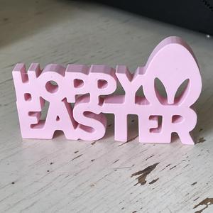 Hoppy Easter standing text sign