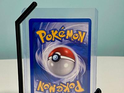 Suspended Toploader Stand for Pokemon cards